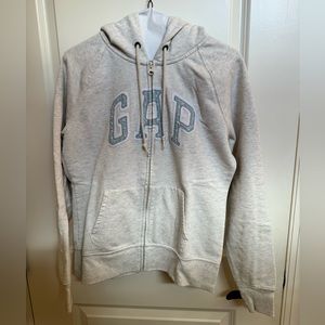 Gap full zip‎ hooded sweatshirt